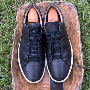 Vince Camuto Cowon Court Black Sneakers Sz 12